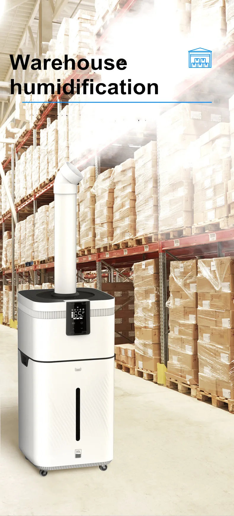110V 220V 30L Air humidifier Home Humidifier Diffuser Industrial Mist Maker Flavoring For Home увлажнитель воздуха humidificador