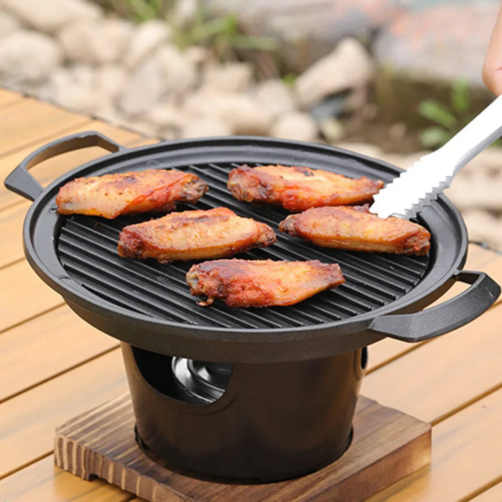 Japanese One Person Cooking Oven Detachable Japanese Alcohol Stove Portable Mini Barbecue Stove Japanese Smokeless Alcohol Stove