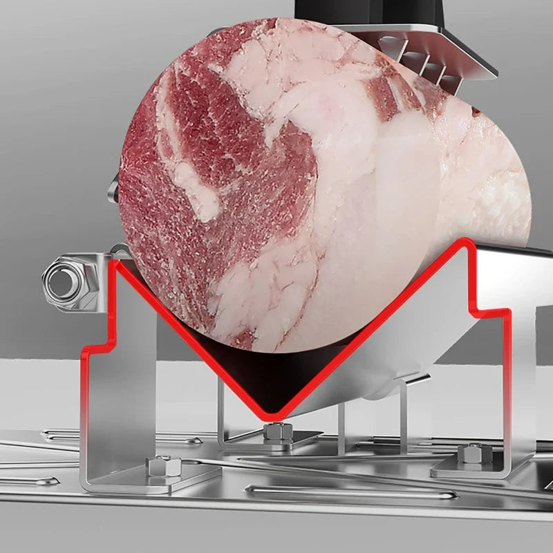 Kitchen Tools Meat Slicing Machine Stainless Steel Household Manual Thickness Adjustable Meat and Vegetables Slicer Gadget