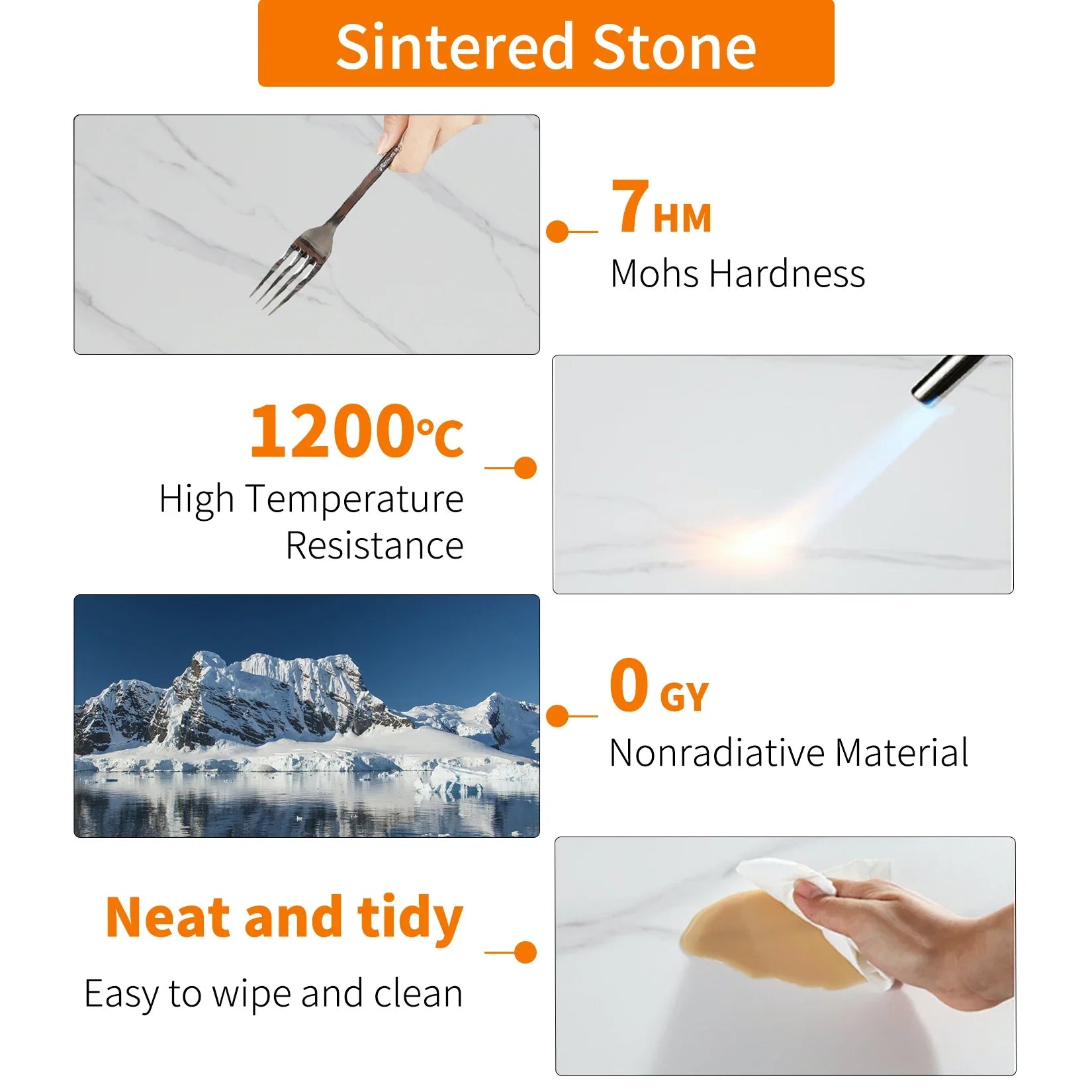 LUVODI Modern Set of 2 Living Room Round Center Table Furniture Marble Sofa Side Nesting Coffee Table with Metal Legs