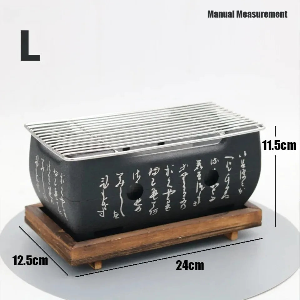 Bbq Grill Outdoors Barbecue Grill Furnace Stove Barbecue Portable Grill Outdoor Stove Save Space Charcoal Furnace High-capacity