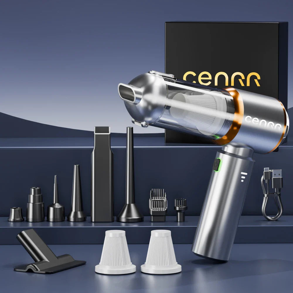 CENRR 2025 NEW Car Vacuum Cleaner  Powerful Mini 998000PA Portable Vacuum Cleaner for Home Appliance Handheld Blower Car Cleaner