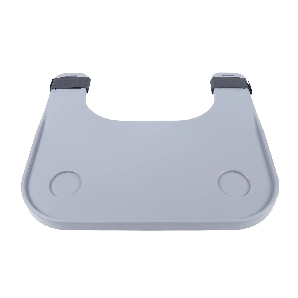 ABS Removable Wheelchair Tray Table w/2 Cup Holders Disabled Portable Lap Tray