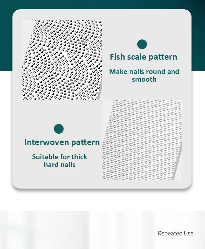 1Pcs Stainless Steel Nail Files High-Quality Double SidedManicure Pedicure Grooming For Professional Finger Toe Nail Care Tools