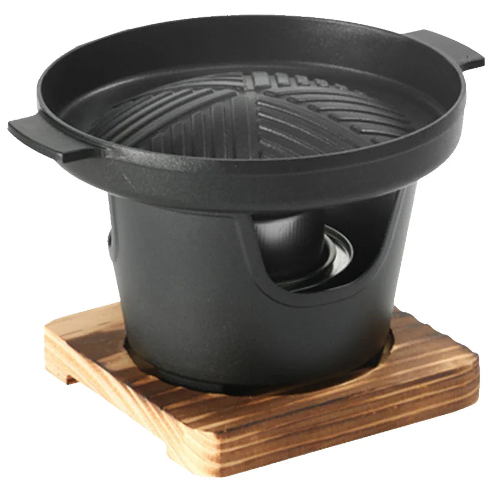 Japanese One Person Cooking Oven Detachable Japanese Alcohol Stove Portable Mini Barbecue Stove Japanese Smokeless Alcohol Stove