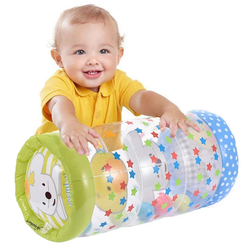 Baby Toys 6 12 Months Inflatable Crawling Baby Rattle Ball Toys Sensory Development Toys For Babies 1 Year Baby Games Toys