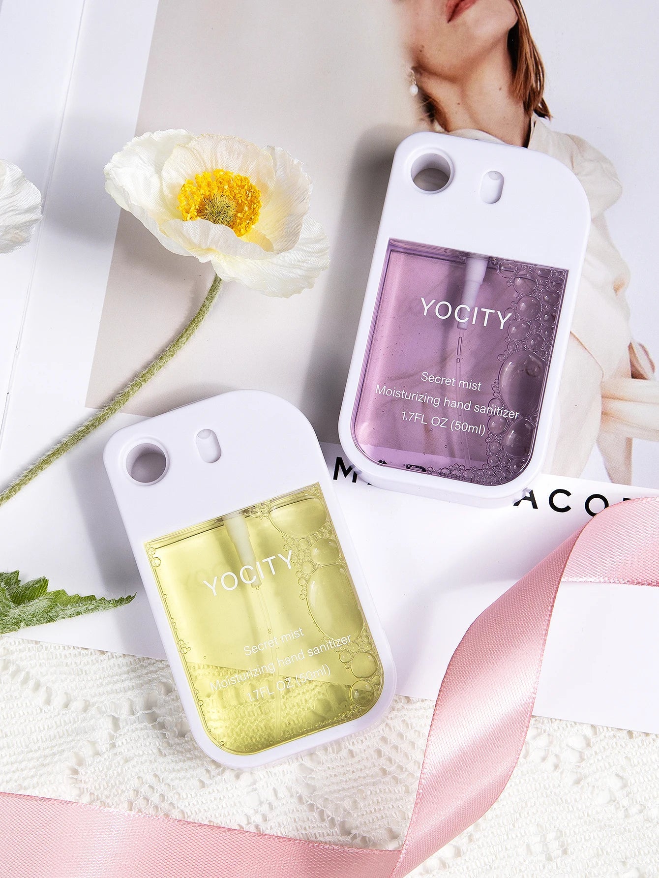 50ml Air Freshener Car Fragrance Spray Fresh Air Long-Lasting Fragrance Bathroom Hotel Valentine's Day Gifts Hand Sanitizer Bott