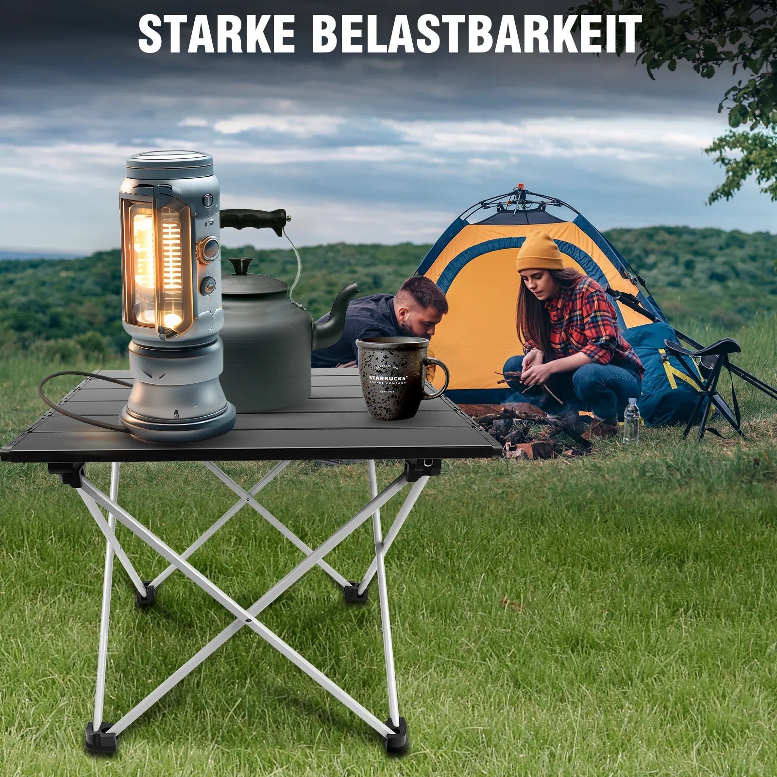 Outdoor Ultralight Portable Folding Camping Table Foldable Dinner Desk Hight Strength Aluminum Alloy For Garden Party Picnic BBQ