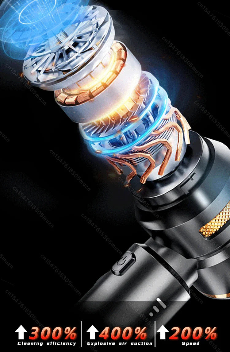 Car Vacuum Cleaner High Power Portable Handheld Wireless Brushless Motor Cleaning Machine Powerful Air Duster for Home Appliance