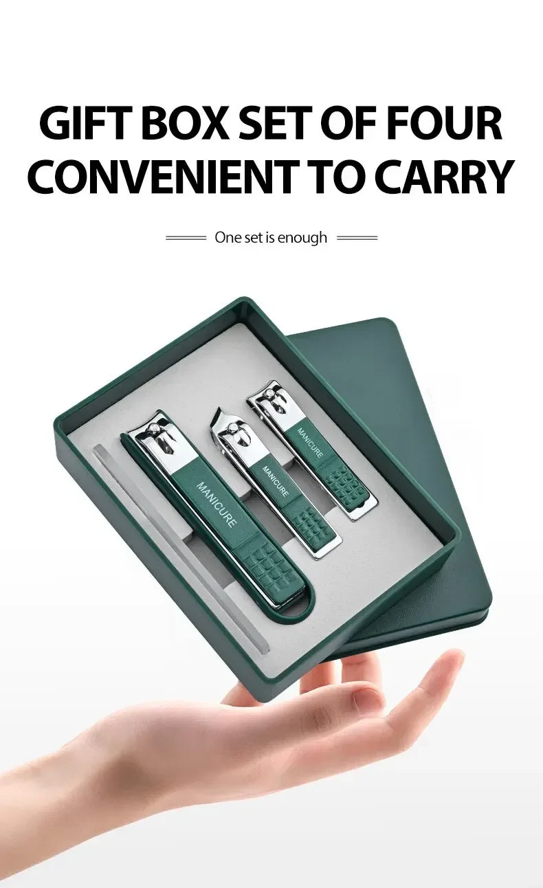 Nail Clipper Set HighGrade Household Nail Clippers Men And Women Universal Pedicure Tools Simple Portable Nail Tools