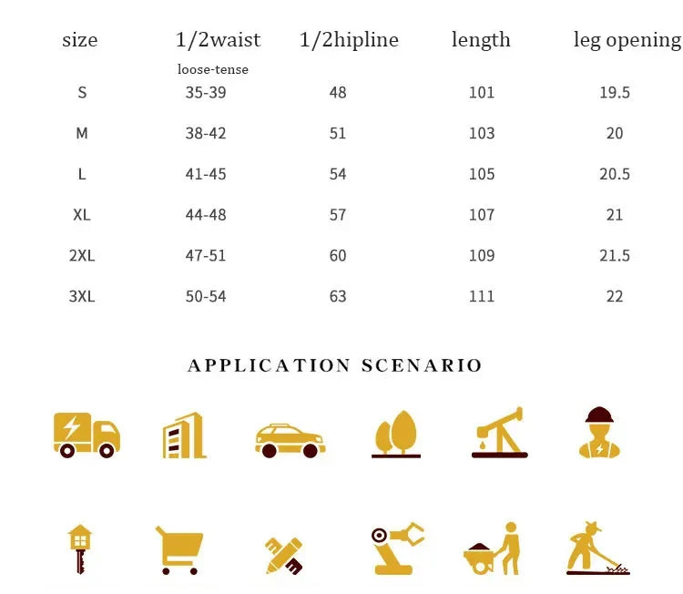 Cargo Pants Men Workwear Multi-Pocket Outdoor Hiking Joggers Pants Work Trousers Men with Wear resistant multi pocket Knee Pads