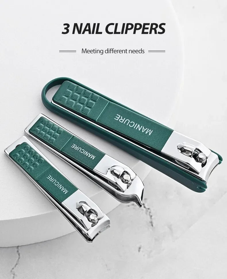 Nail Clipper Set HighGrade Household Nail Clippers Men And Women Universal Pedicure Tools Simple Portable Nail Tools