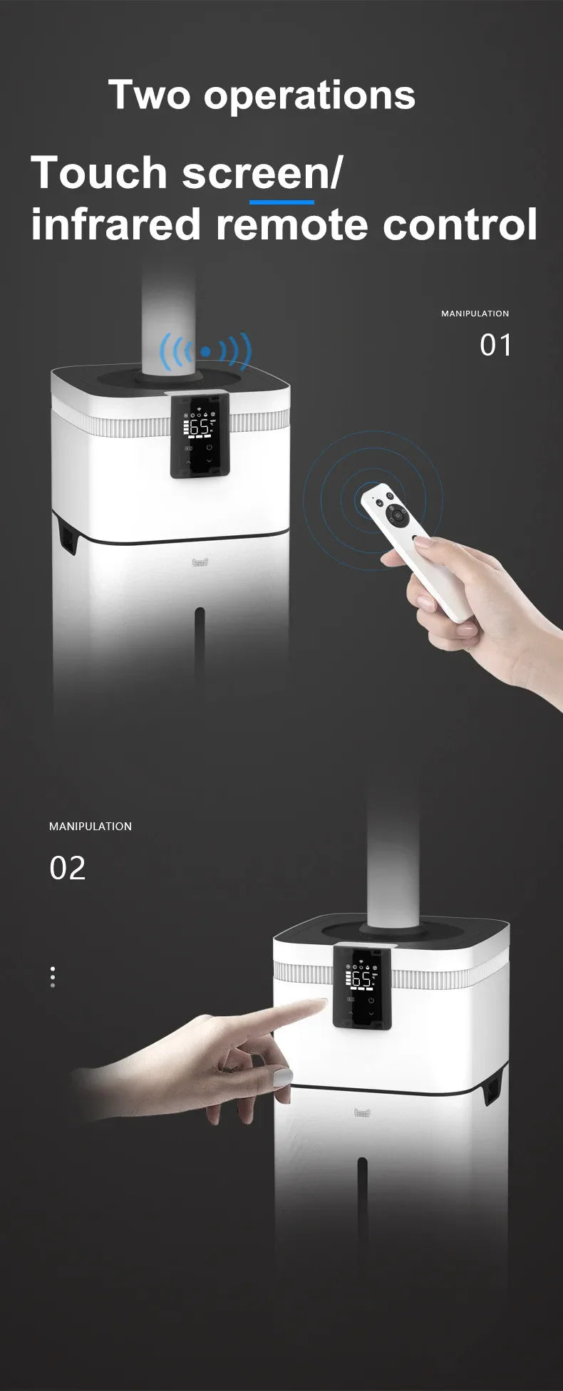 110V 220V 30L Air humidifier Home Humidifier Diffuser Industrial Mist Maker Flavoring For Home увлажнитель воздуха humidificador