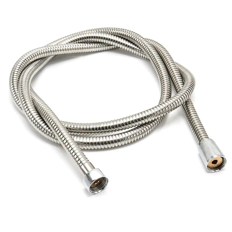 2m/2.5m/3m Black Silver 304 Stainless Steel Shower Hose High Quality Encryption Hose G1/2 Shower Tube Bathroom Accessories