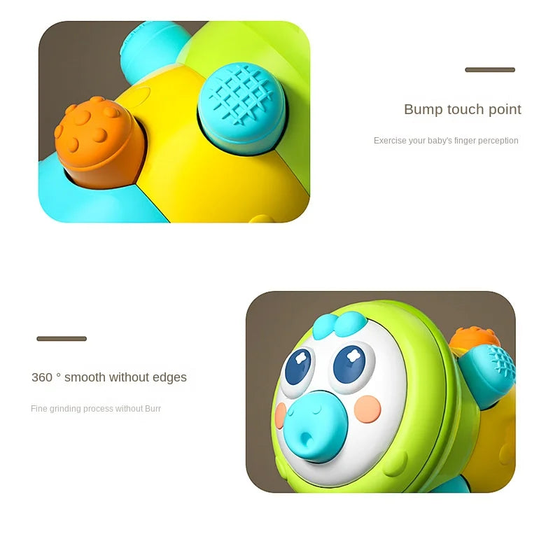 Baby Crawling Roller Toy Infant Activity Tummy Time Roller Montessori Educational Development Sensory Toys for Kids 0 12 Months