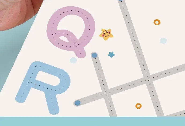 Magical Tracing Workbook Educational Montessori Books for Children Pen Control Training Reusable Calligraphy Copybook for Kids