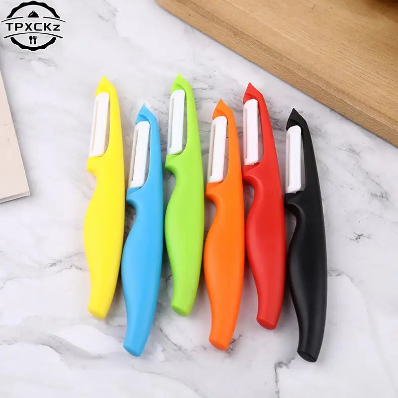 Kitchen Slicer Melon Gadgets Zirconia Ceramics Fruit Peeler Pruner Radish Potato Cutter Kitchen Tools Vegetable Peeler Knife