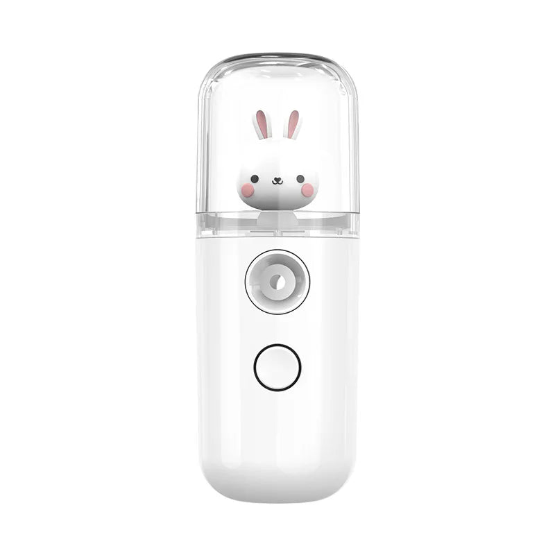 Mini 30mL Face Steamer USB Rechargeable Nano Facial Mister Beauty Portable Humidifier Diffuser Moisturizing Skin Care Tools