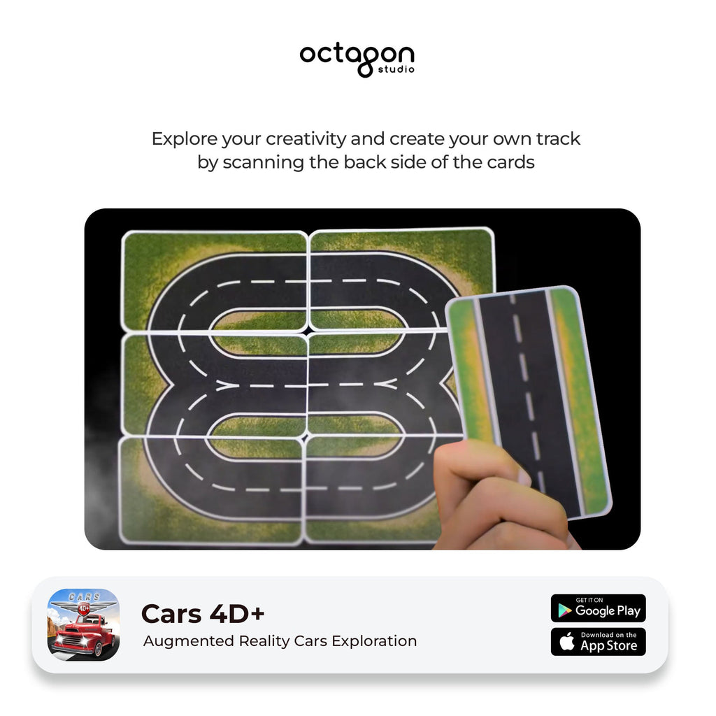 Cars 4D+ Augmented Reality Cards