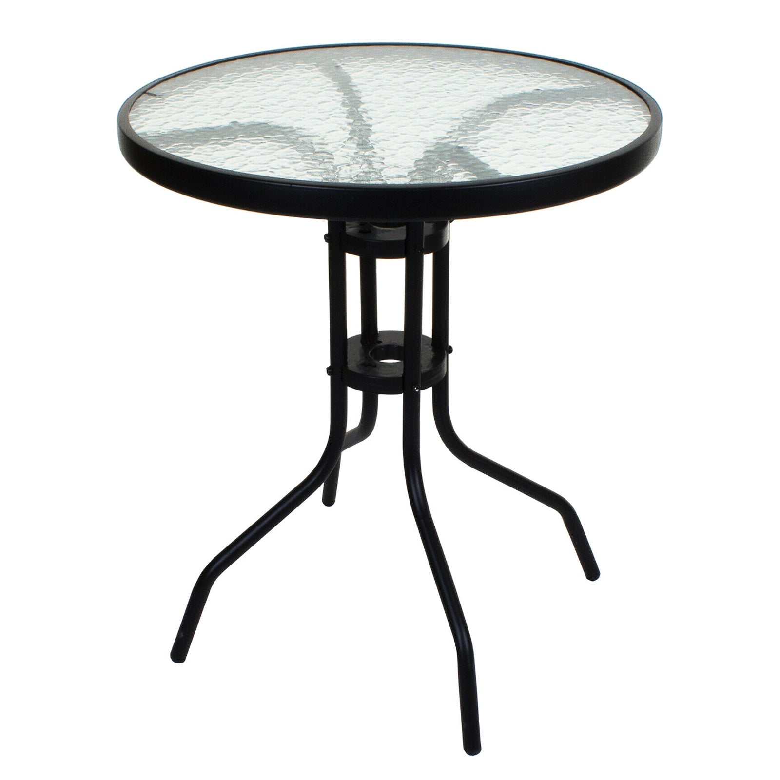 Tempered Glass Top Patio Table