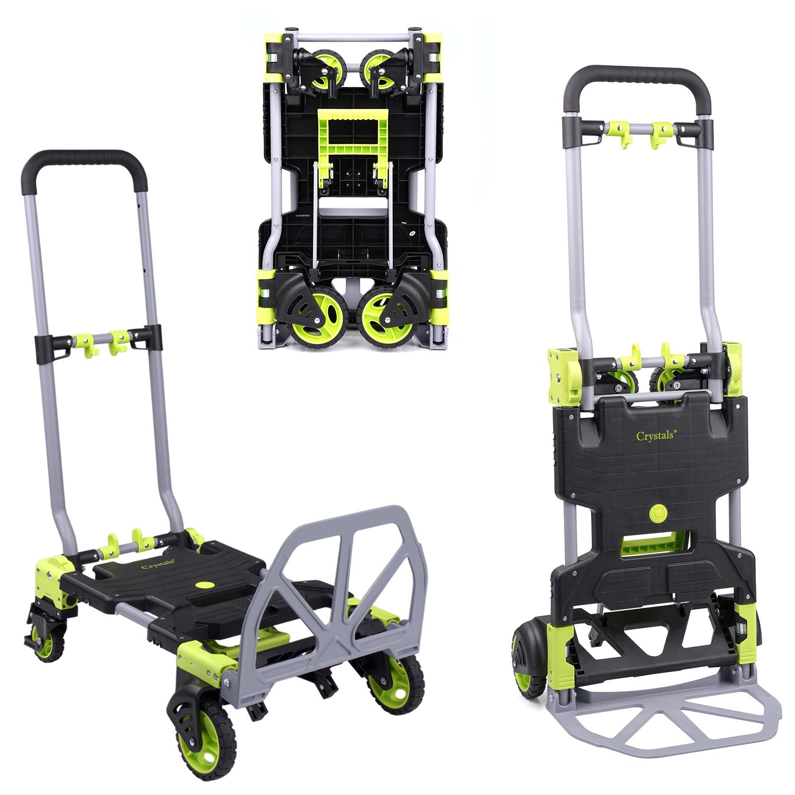 2-in-1 Hand Sack Truck Trolley - 120kg Load Capacity
