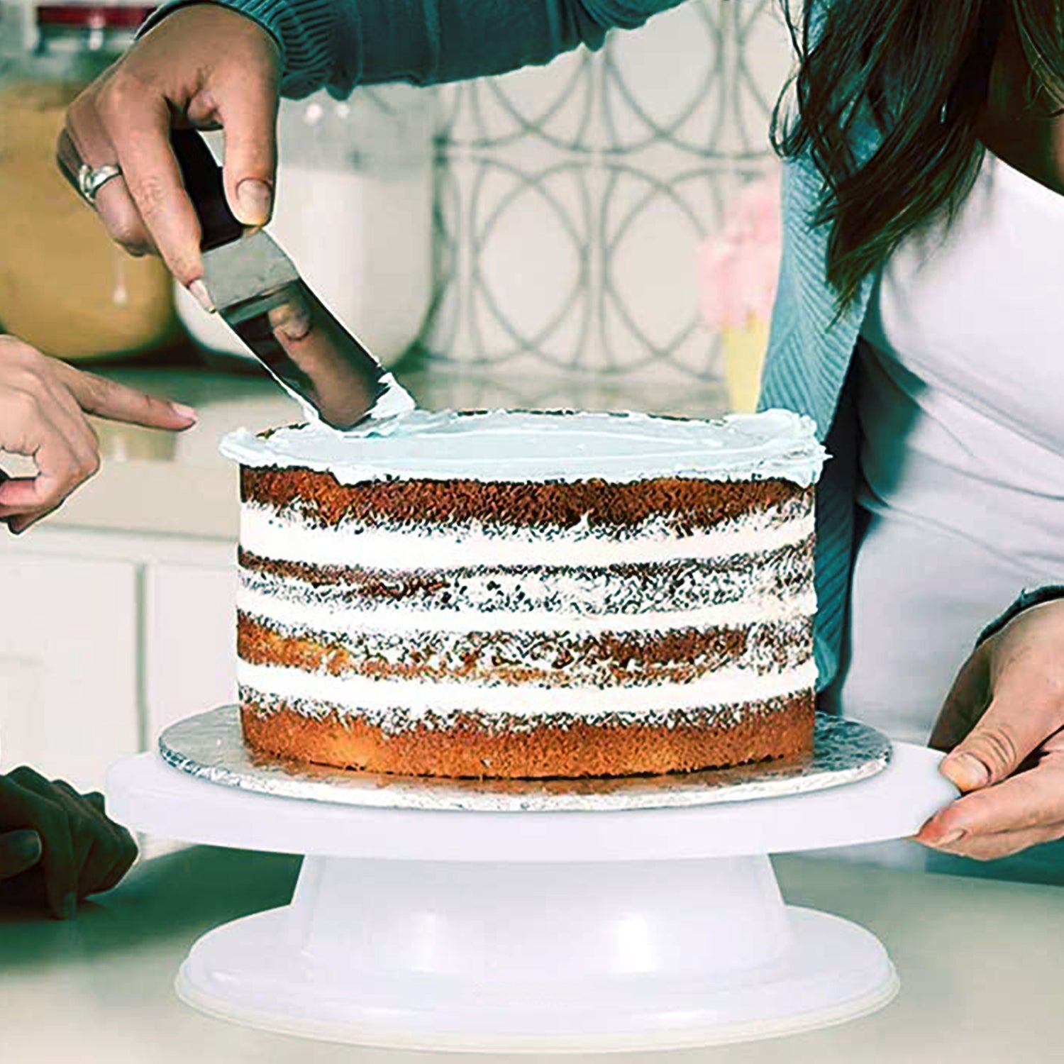 Decorating Turntable Cake Stand