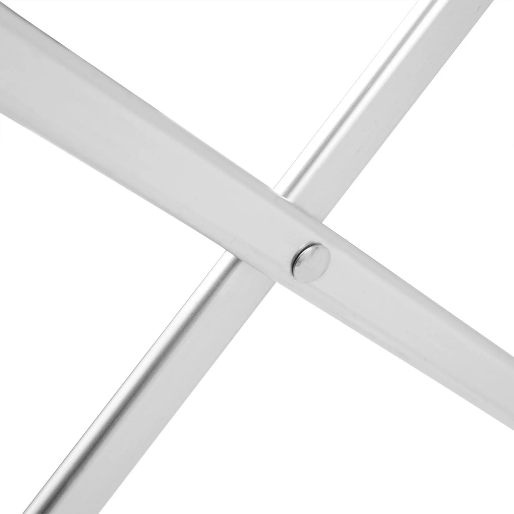 WOLTU Aluminum Folding Travel Camping Table with Carry Bag 120x68.5cm Adjustable Height Outdoor Garden Table for 4-6 People