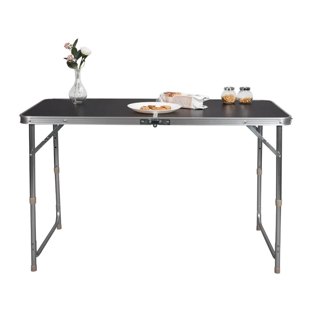 WOLTU Folding  Camping Table Lightweight Foldable Garden Picnic Table  Office Table for Balcony Market  Kitchen Outdoor Barbecue