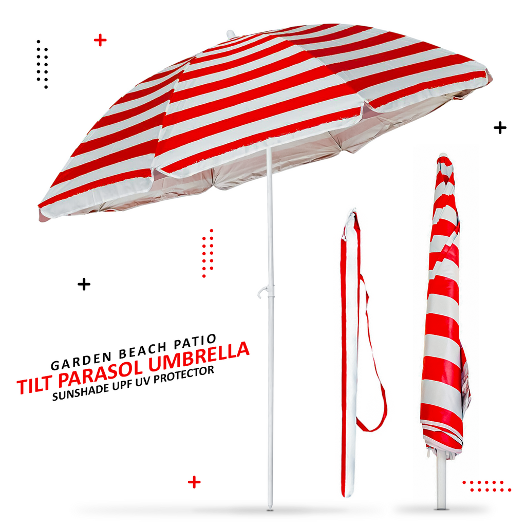 1.7M Garden Sun Umbrella Parasol