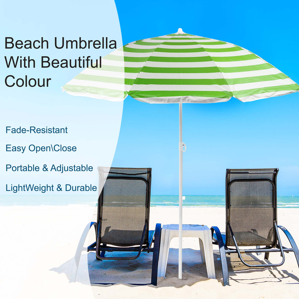 1.7M Garden Sun Umbrella Parasol