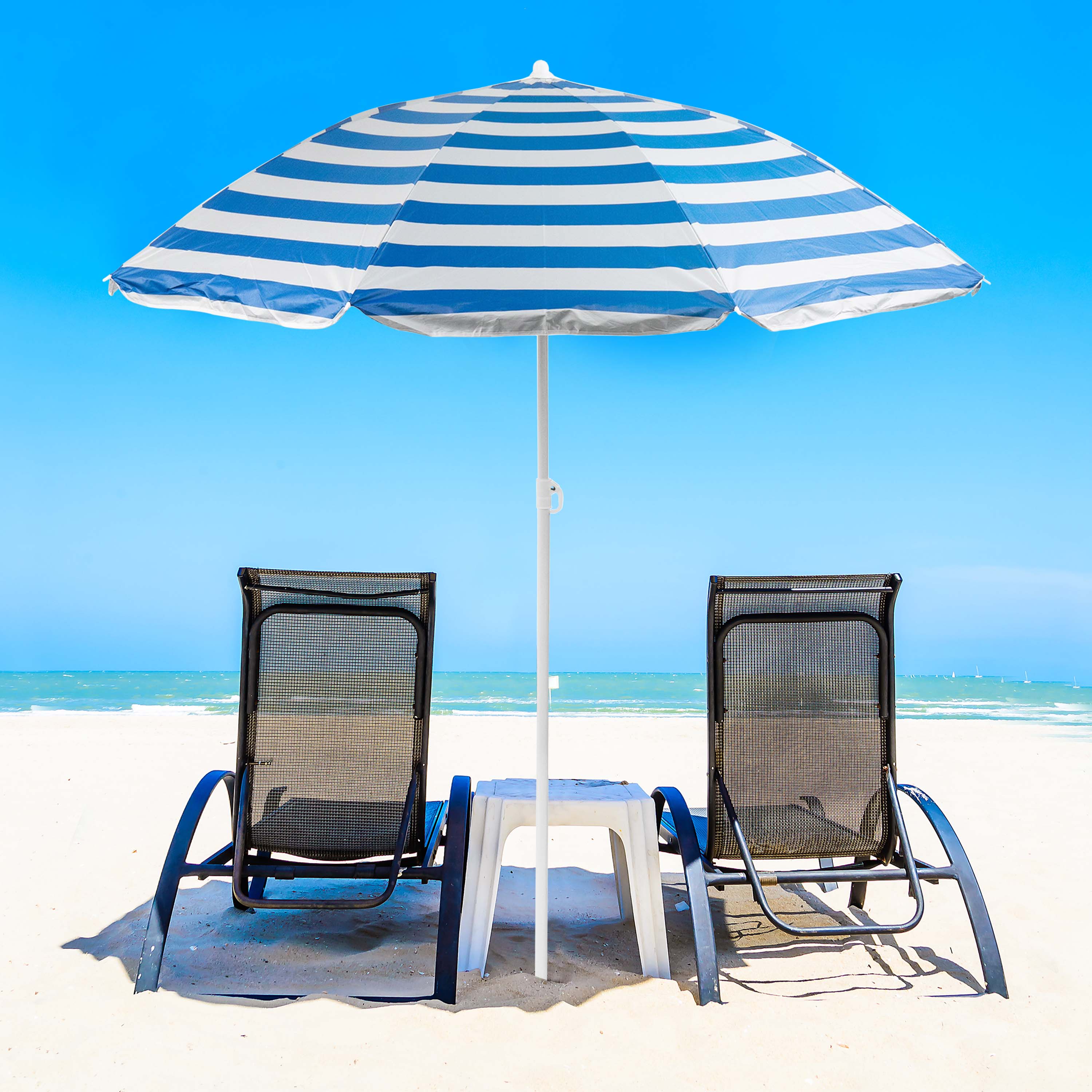 1.7M Garden Sun Umbrella Parasol