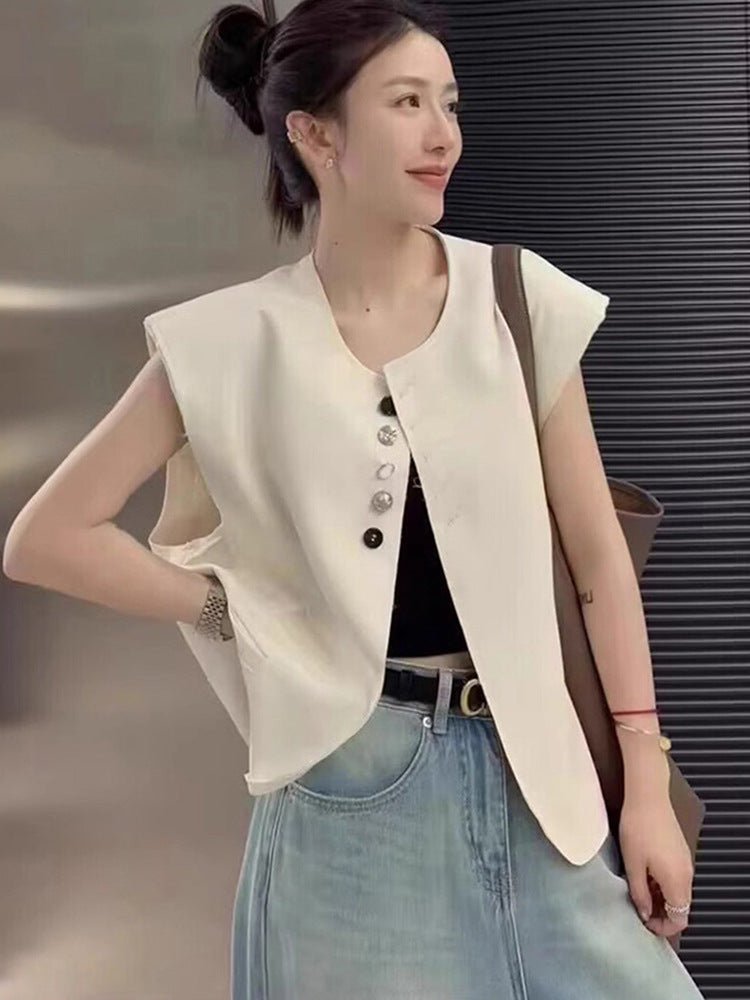 Vest Fashionable High-grade Slimming Temperament Female