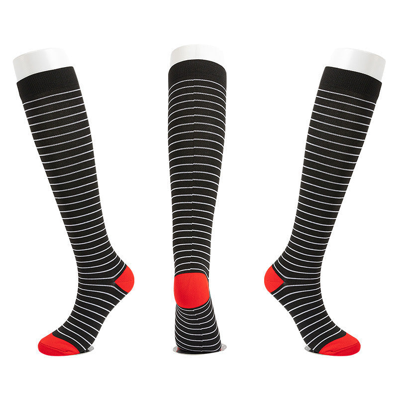 Outdoor Cycling Running Breathable Tube Socks Sports Compression Socks