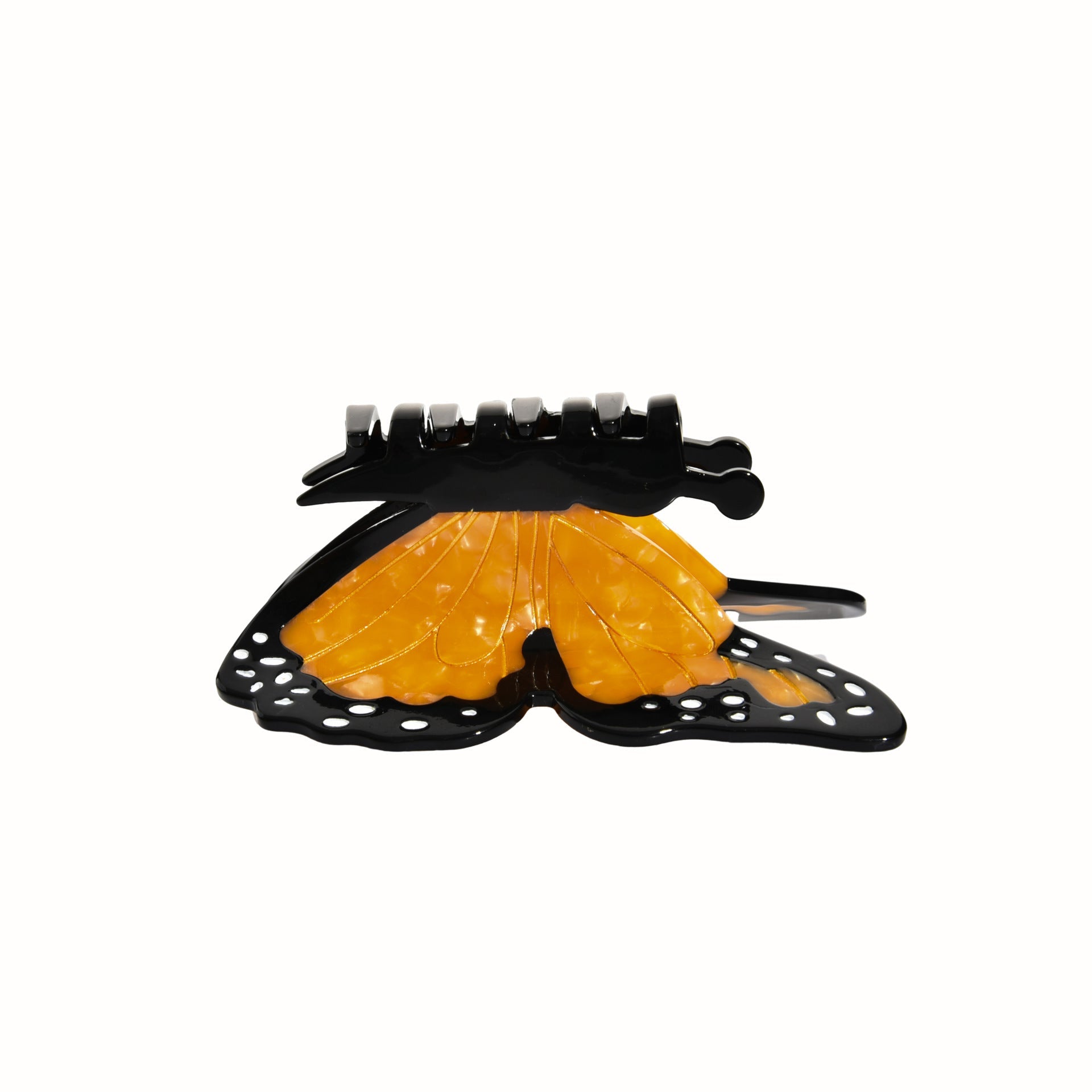 Acetate Butterfly Grip Large Sweet Hair Clip Back Spoon Updo Shark Claw