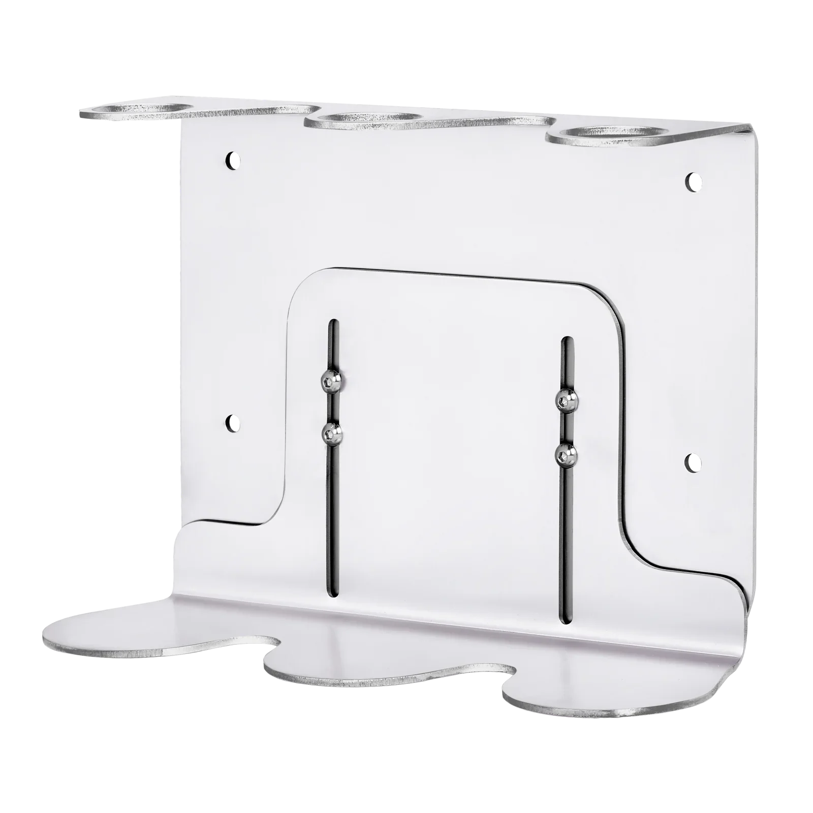 Chrome Triple Wall Mounted Soap Dispenser