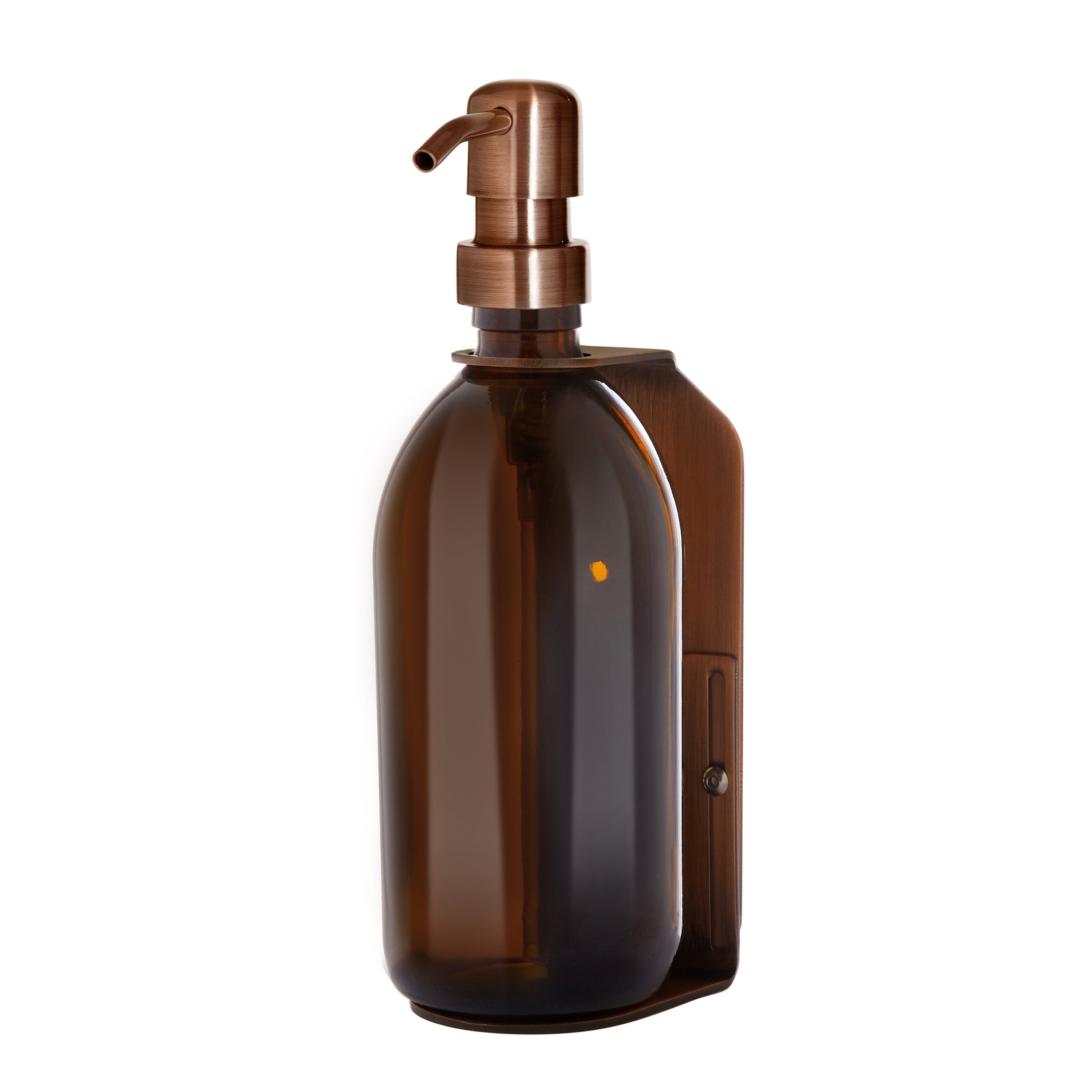 Copper Single Wall Mounted Soap Dispenser