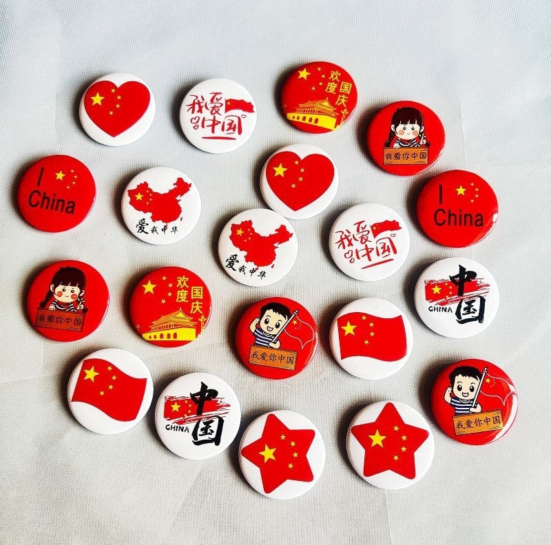 Five Star Red Flag Hair Clip, National Flag Hair Clip And Headband