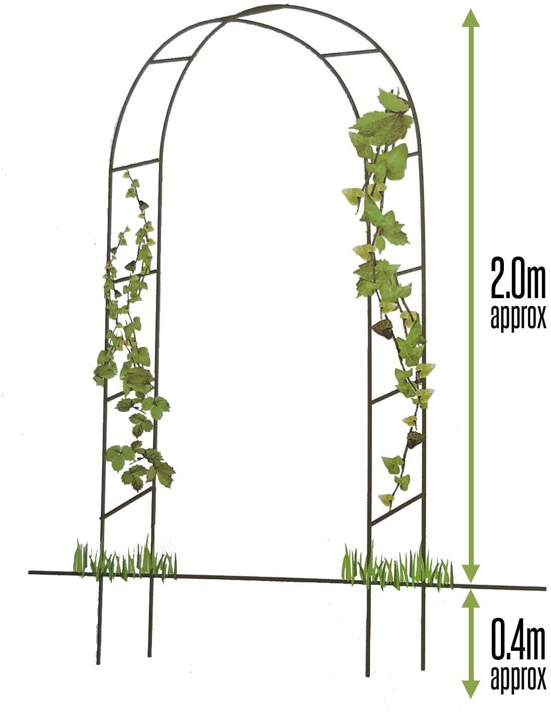 2.4M Metal Garden Arch