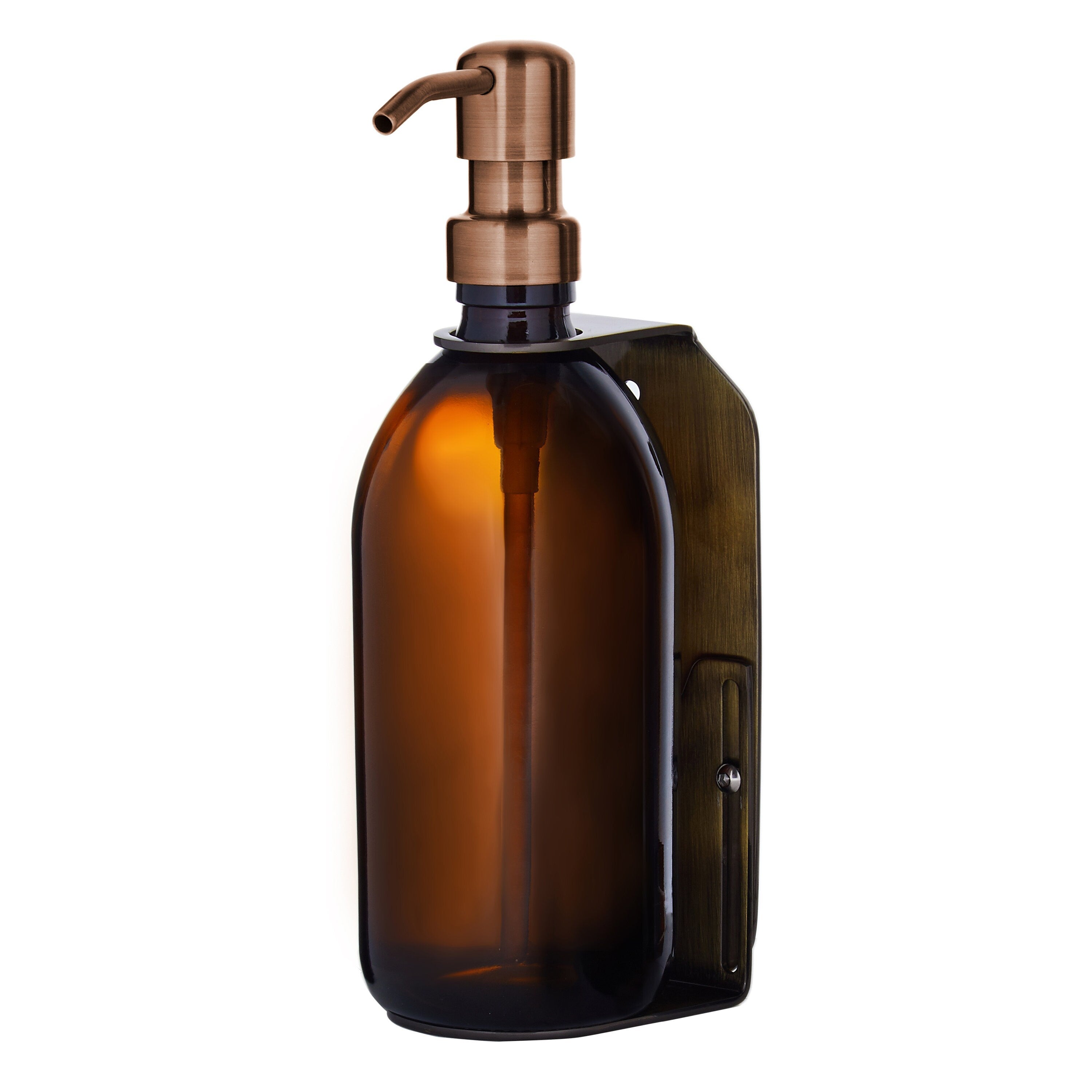 Gold Single Wall Mounted Soap Dispenser