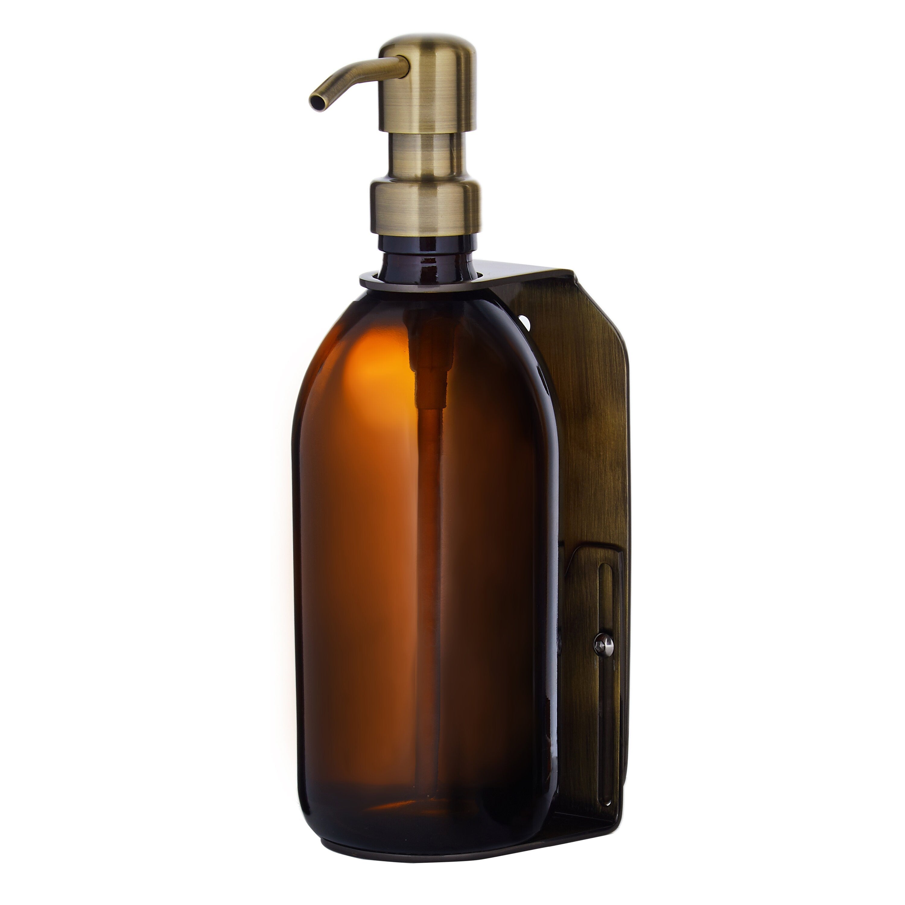 Gold Single Wall Mounted Soap Dispenser