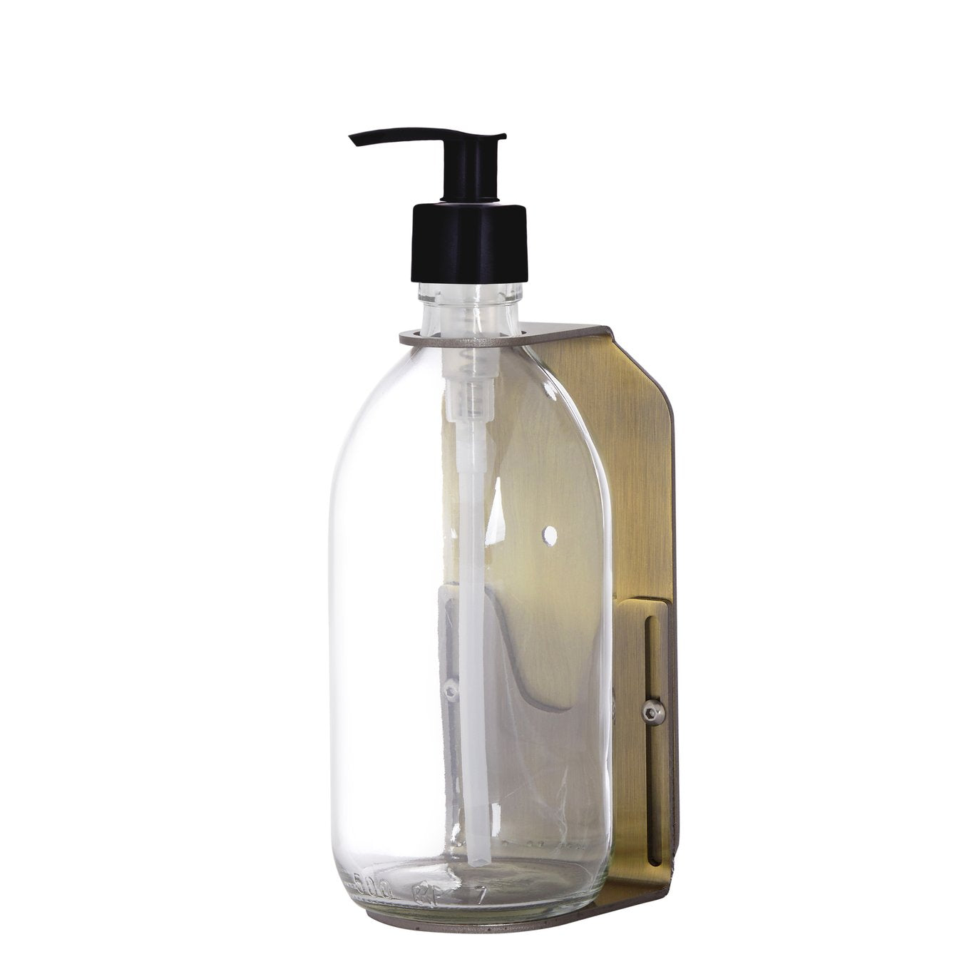 Gold Single Wall Mounted Soap Dispenser