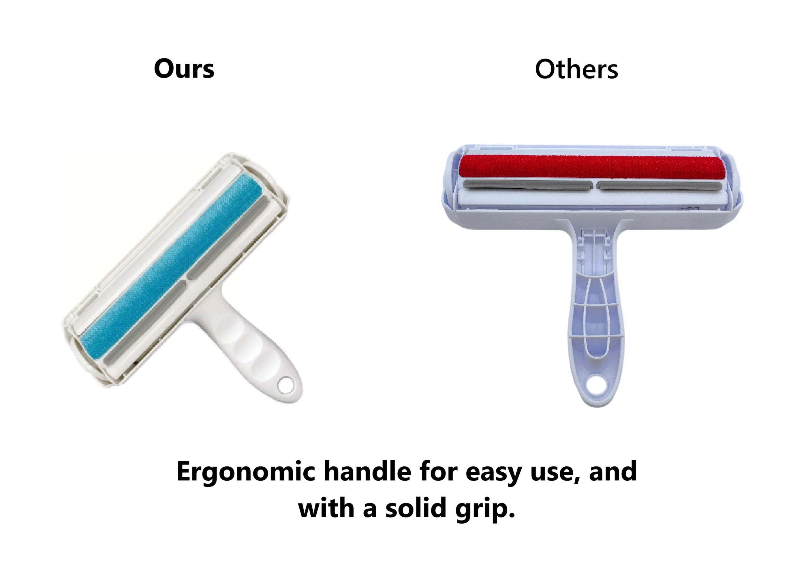 Pet Hair Lint Roller – Reusable, Removes Even the Invisible Dog & Cat Fur