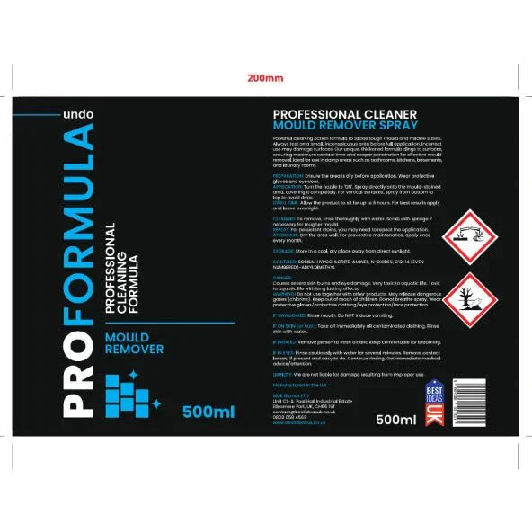Proformula Mould Remover Gel Spray | Tackle Tough Mould With Ease!
