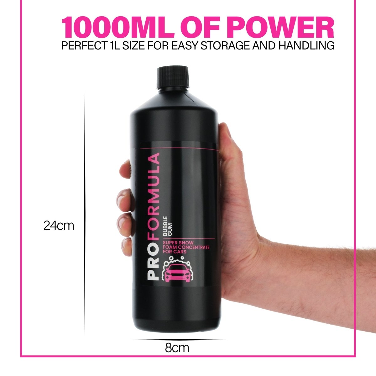 Proformula Snow Foam Concentrate Car Cleaner - Bubble Gum Scent