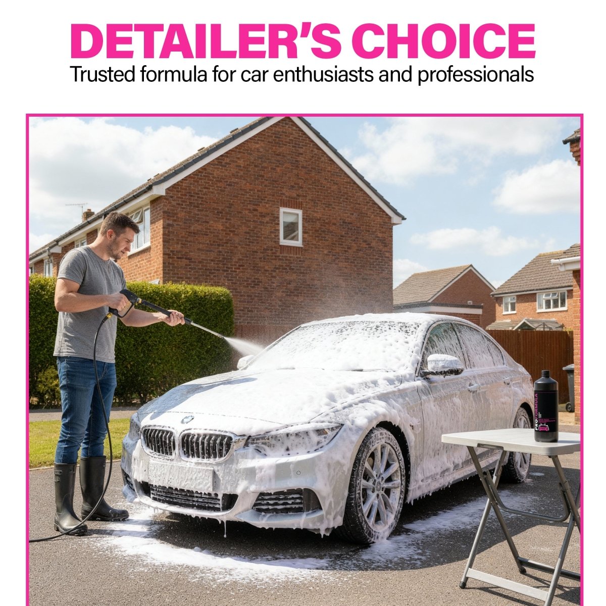 Proformula Snow Foam Concentrate Car Cleaner - Bubble Gum Scent