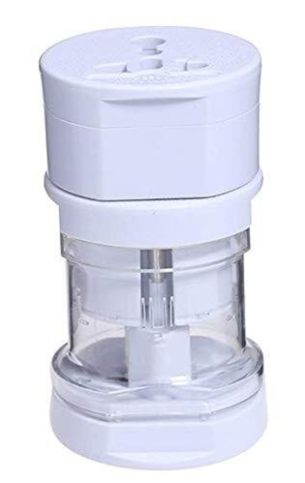 Travel Plug Universal Worldwide Charger Power Adapter US, EU, UK, AU - White