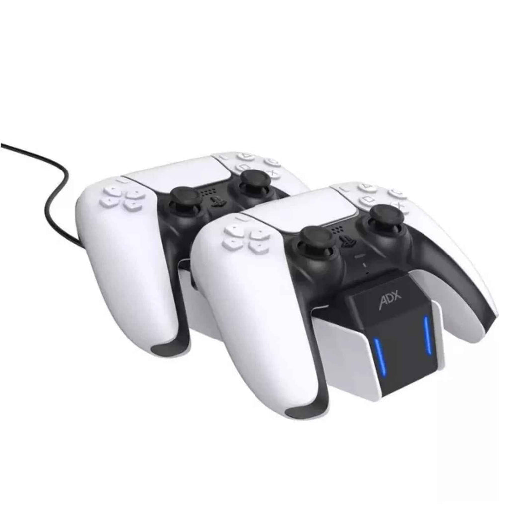 PS5 Dual Controller Charging Station For Dual Sense Controllers White Black