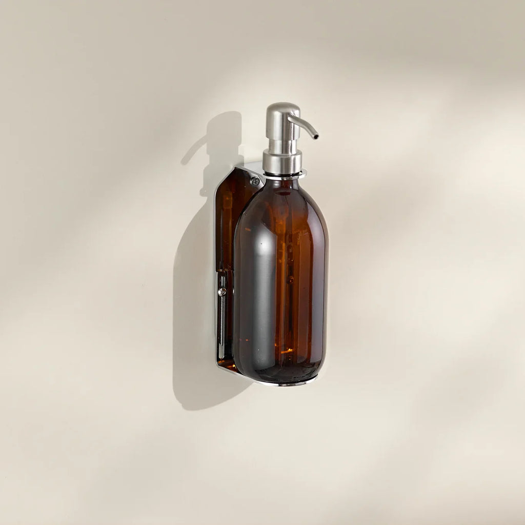 Chrome Single Wall Mounted Soap Dispenser